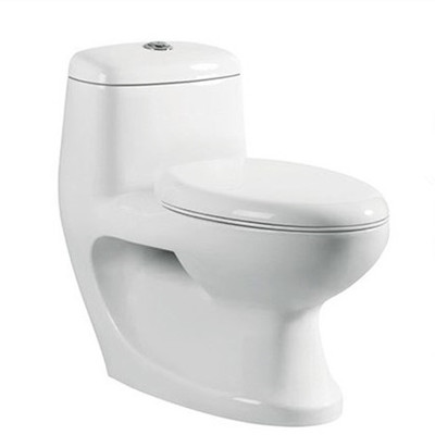 Hot Sale Modern Simple Sanitary Chinese WC Wash Down Bowl One Piece Toilet