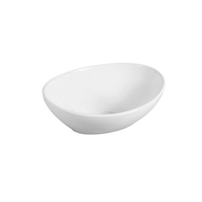 Supplier Wash Basin Good Sales White Oval Table Top Ceramic Washing Basins