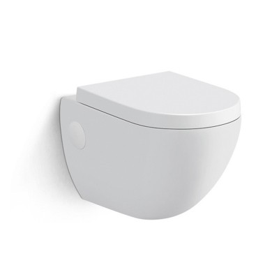 Good Quality Smart Water Saving European Wall Mounted Hung Toilet With Seat