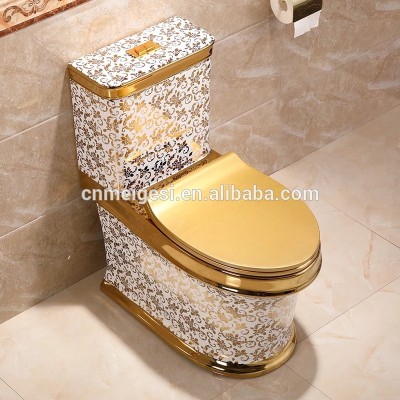 New Sanitary Ware Toilet Chinese Wc Gold Toilet Bowl For Bathroom